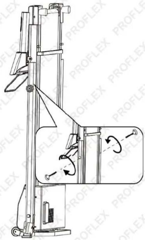 Proflex TRX1 Titanium - Unfolding the Treadmill - 2