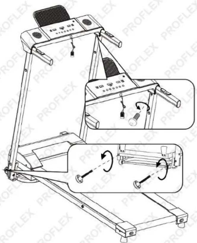 Proflex TRX1 Titanium - Unfolding the Treadmill - 1
