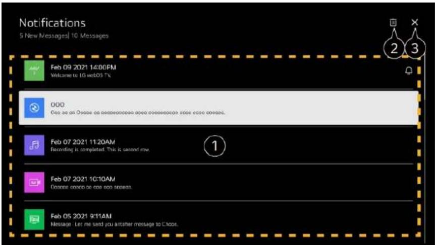 LG 43NANO753PA - Using Notifications - 1
