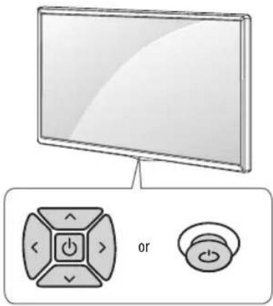 LG 43UJ6307 - Using the button - 1
