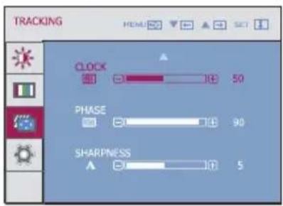 LG W2361VG - Main menu Sub menu Description - 3