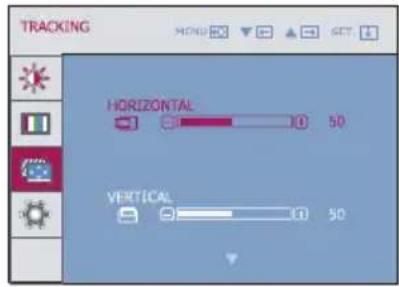 LG W2361VG - Main menu Sub menu Description - 2
