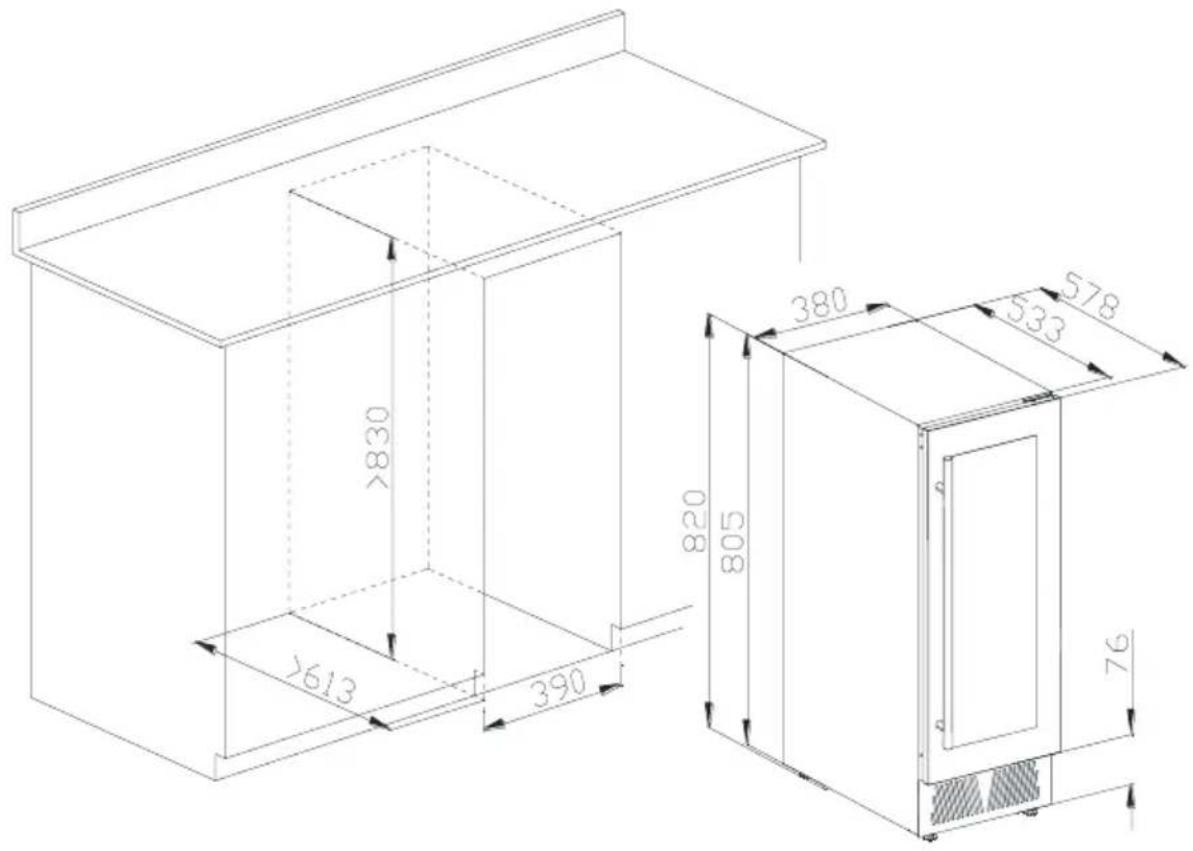 Guzzanti GZ-51BD - Für anderen Griff: - 1