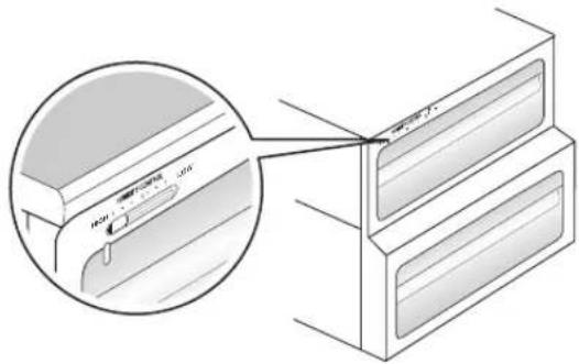 LG GR-B207TLQA - Feuchtigkeitsregelung im Gemüsefach - 2