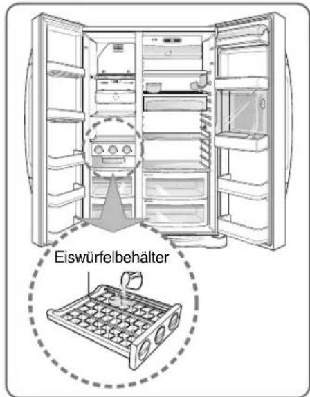 Eiswürfelbehälter