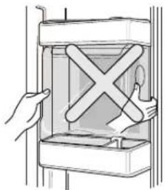 LG GR-B207TLQA - Open the refreshment center door. - 3