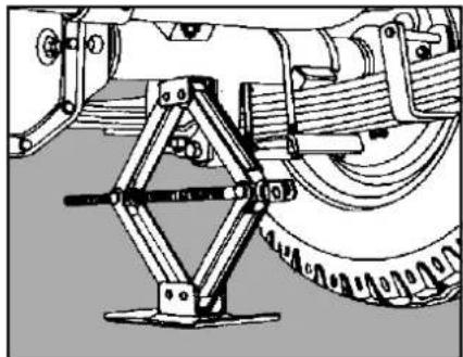 Tata Sumo - ENSURE THAT ON RELEASING THE PARKING BRAKE BOTH REAR WHEELS ARE FREE. - 4