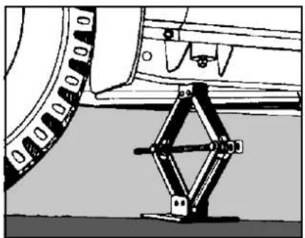 Tata Sumo - ENSURE THAT ON RELEASING THE PARKING BRAKE BOTH REAR WHEELS ARE FREE. - 3