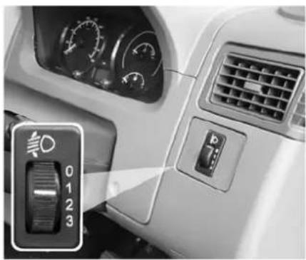 Tata Sumo - Headlamp Leveling Switch - 1