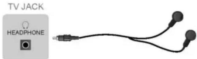 TV JACK HEADPHONE