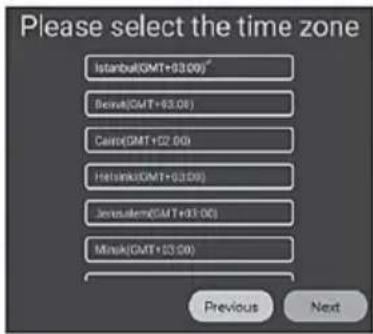Please select the time zone Istanbul(GMT+93.00) Beirut(GMT+93.00) Cairo(GMT+22.00) Helsinki(GMT+93.00) Jerusalem(GMT+97.00) Minsk(GMT+93.00) Previous Next