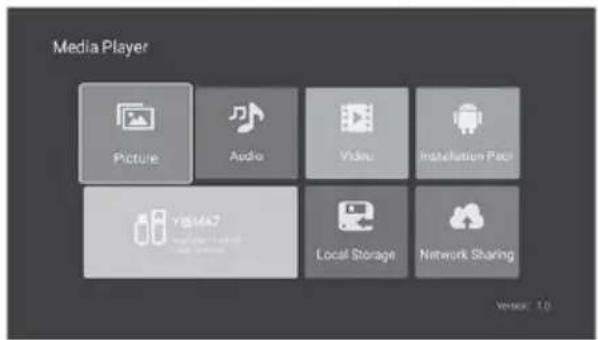 Media Player Picture Audio Video Installation Pack VISA7 Local Storage Network Sharing Version: 1.0