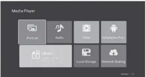 Media Player Picture Audio Video Installation Pack Y Music2 Local Storage Network Sharing tempo: 1.0