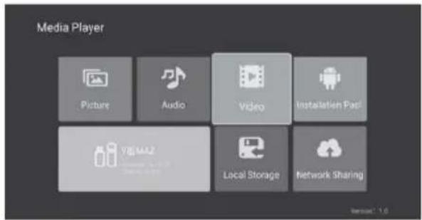 Media Player Picture Audio Video Installation Pack V80-MA2 Local Storage Network Sharing Version: 1.6