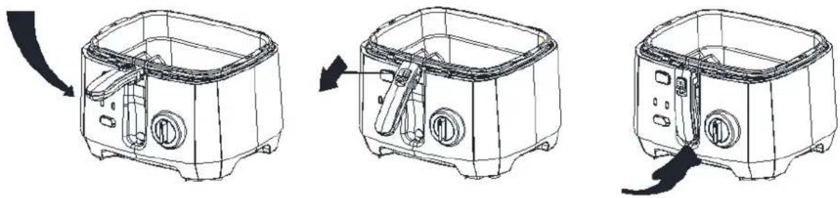 Vivax DF-1800B - BASKET HANDLE - 1