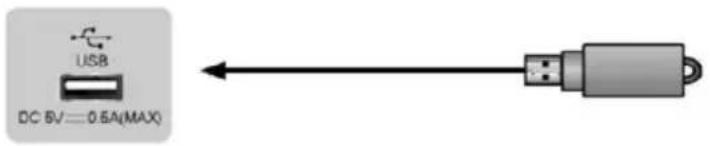 USB DC 6V=0.6A(MAX)