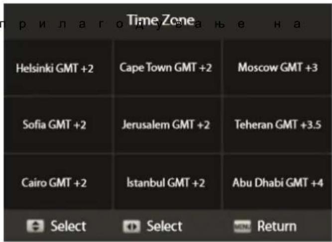 Time Zone Helsinki GMT +2 Cape Town GMT +2 Moscow GMT +3 Sofia GMT +2 Jerusalem GMT +2 Teheran GMT +3.5 Cairo GMT +2 Istanbul GMT +2 Abu Dhabi GMT +4 Select Select Return