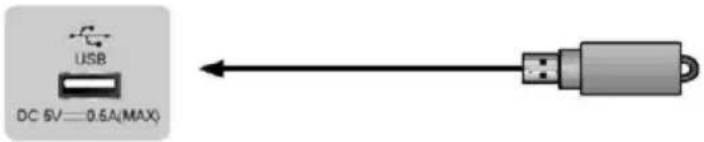USB DC 6V=0.6A(MAX)