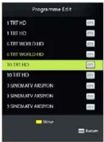 Programme Edit 1 TRT HD 0%V 1 TRT HD 0%V 6 TRT WORLD HD 0%V 6 TRT WORLD HD 0%V 10 TRT HD 0%V 10 TRT HD 0%V 3 SINEMATV AKSIYON 0%V 3 SINEMATV AKSIYON 0%V 3 SINEMATV AKSIYON 0%V Move Return