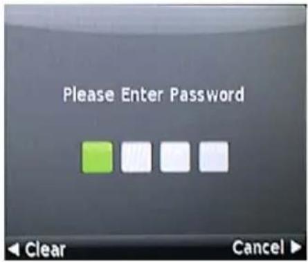 Please Enter Password Clear Cancel ▶