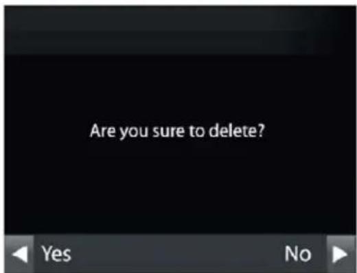 Are you sure to delete?