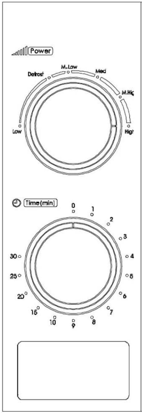 Power Detrost M.Low Med M.Hig Low High Time(min) 0 1 2 3 4 30° 25° 20° 15° 10° 9° 8° 7° 6° 5° 4° 3° 2° 1° 0°