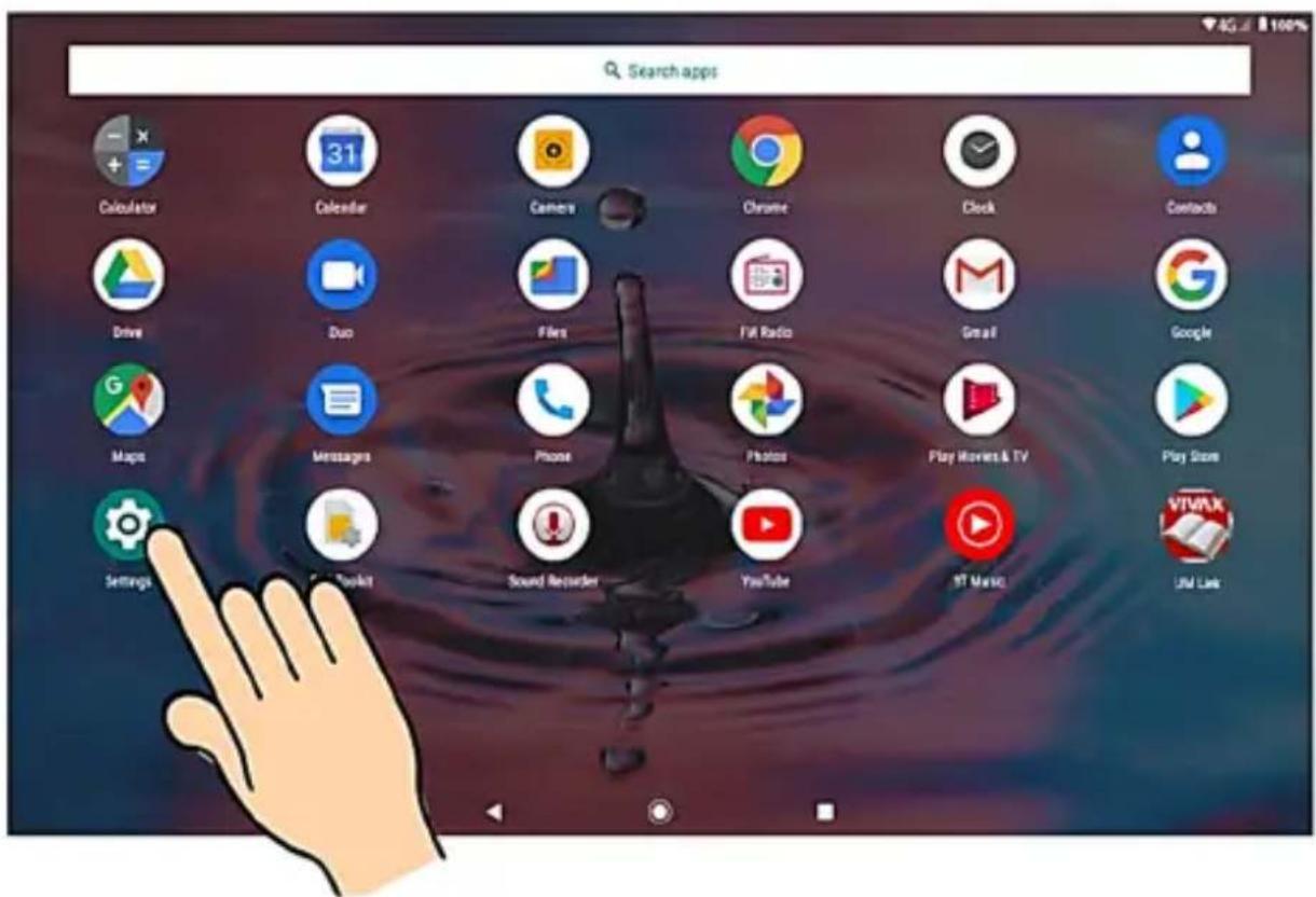 Search apps Calculator Calendar Camera Chrome Clock Contacts Drive Duo Filters Full Radio Small Google Maps Messages Phone Photos Play Movies & TV Play Store Settings Sound Recorder YouTube ST Music VM Link