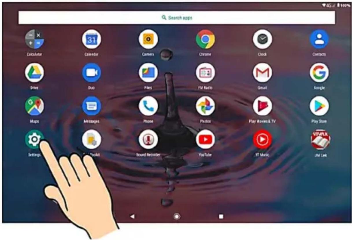 Search apps Calculator Calendar Camera Chrome Clock Contacts Drive Dub Files FM Radio Small Google Maps Messages Phone Photos Play Movies & TV Play Store Settings Pocket Sound Recorder YouTube TV Music User Link