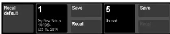 SRS SR860 - [Save Recall] - 2