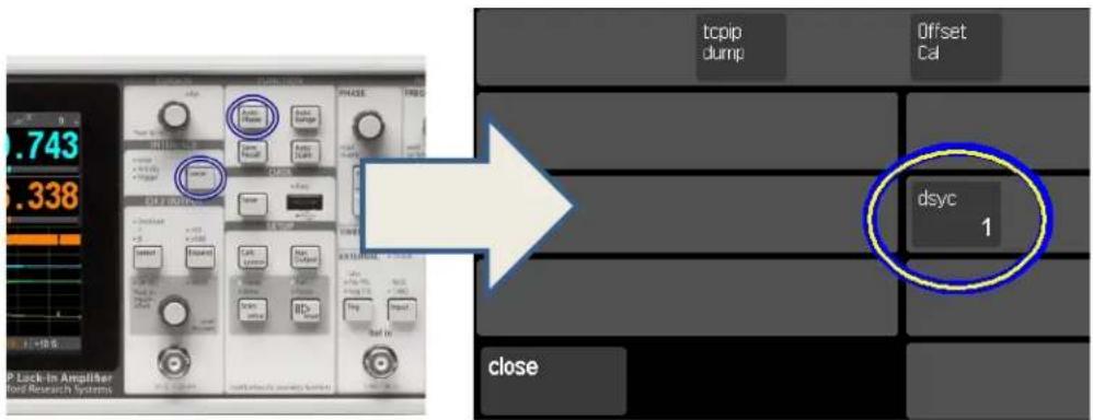 SRS SR860 - Reconfiguring the Synchronous Filter - 1