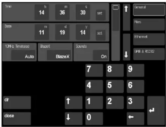 SRS SR860 - General Settings - 1