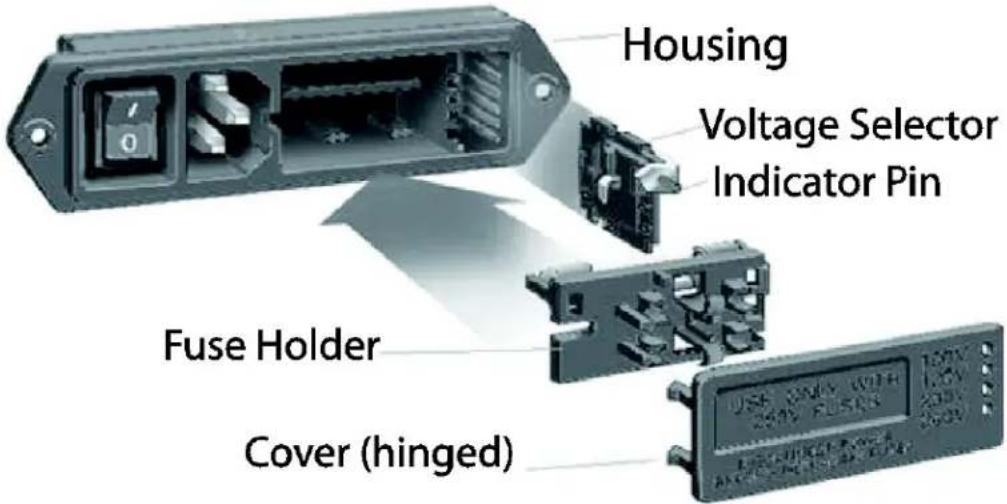 SRS SR860 - Power Entry Module - 1