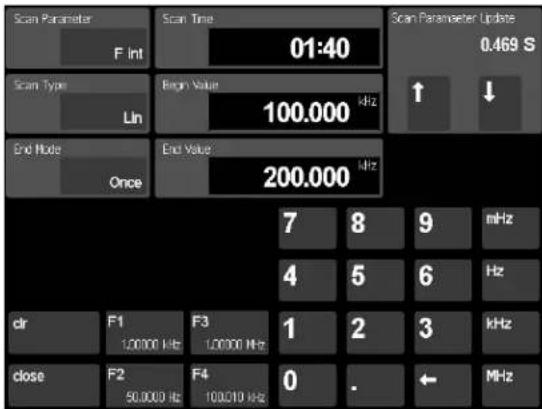 SRS SR860 - [Scan/setup] and [Play/Pause] - 1