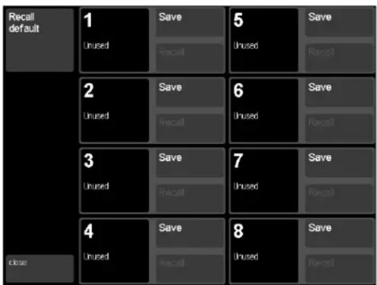 SRS SR860 - [Save Recall] - 1