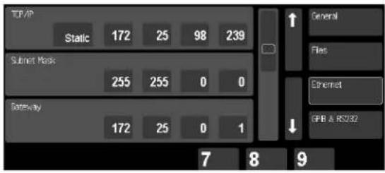 SRS SR860 - Ethernet Settings - 1