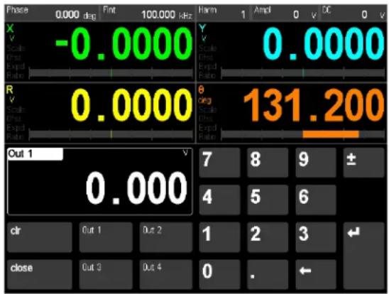 SRS SR860 - Aux Outputs and Inputs - 1
