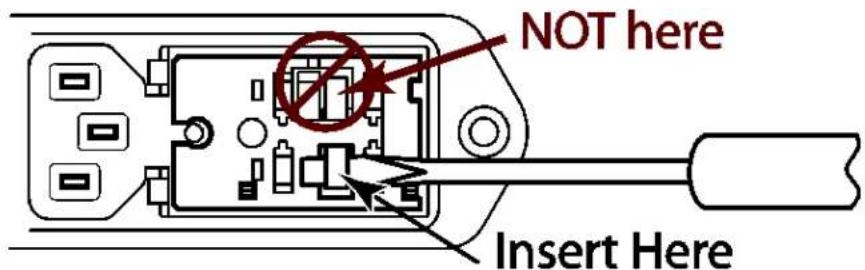 SRS SR860 - Fuse Installation - 4