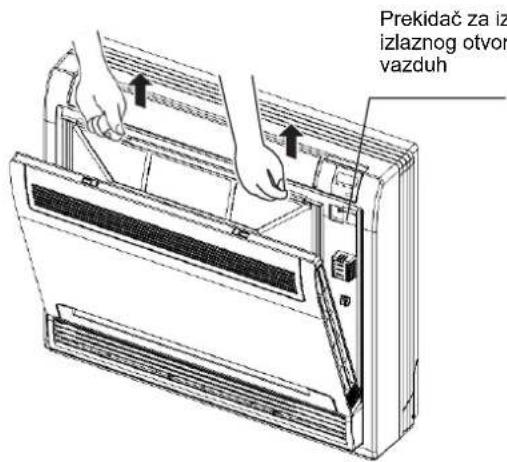 Vivax ACP-12CT35AERI - Uklonite filter za vazduh - 1