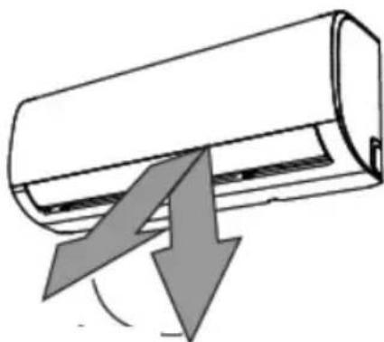 Vivax ACP-09CH25AEMI - OPOMBA O KOTIH LAMELE - 1