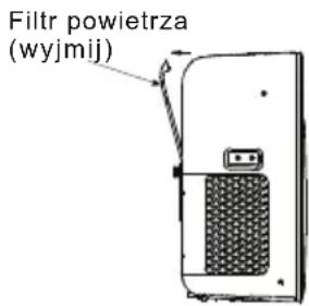 Filtr powietrza (wyjmij)
