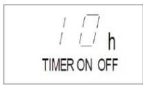 h TIMER ON OFF
