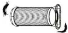 Vivax ACP-09CH25AEF - Vendosja e gypit thithes - 2