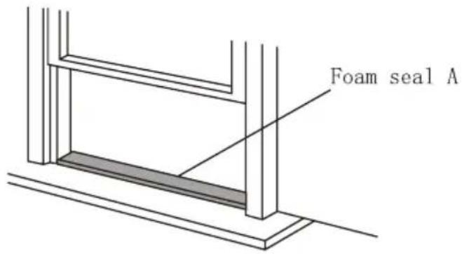 Foam seal A