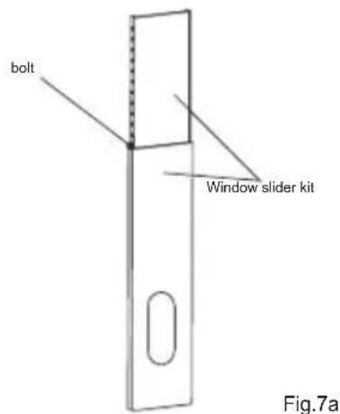 bolt Window slider kit Fig.7a