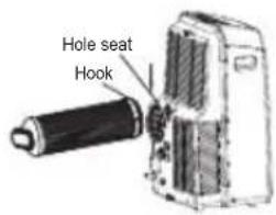 Hole seat Hook
