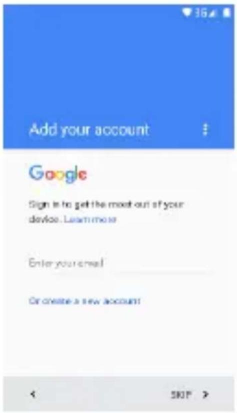 Vivax PRO 2 - Nastavitev Google™ Računa - 1