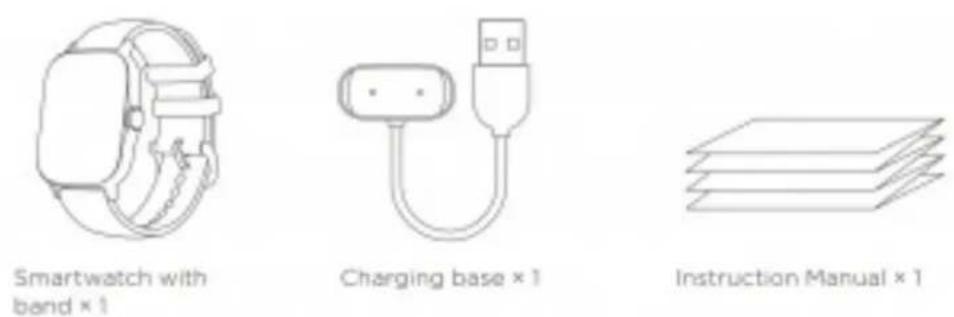 Xiaomi Amazfit GTS 2e - Contents [hide - 1