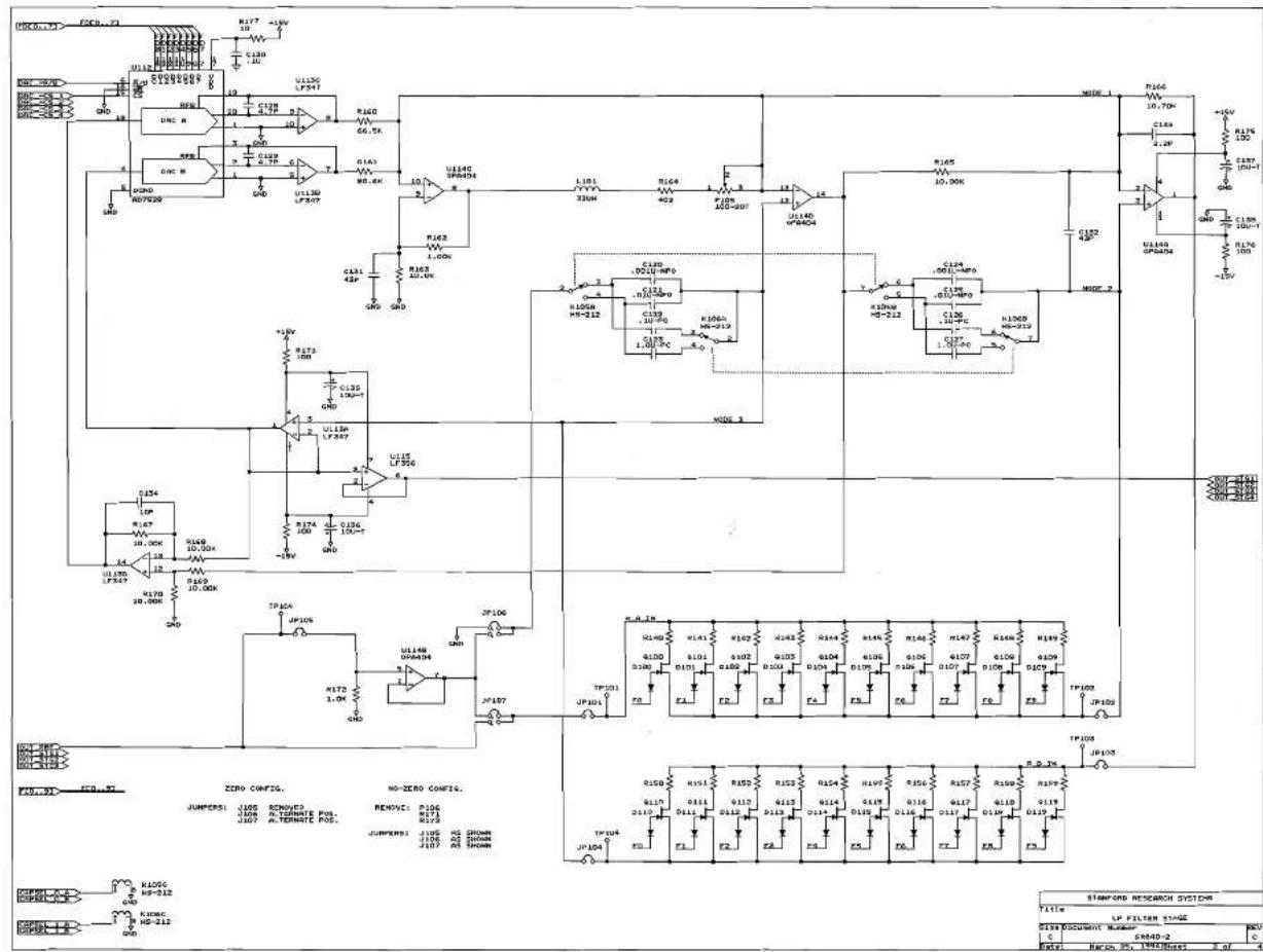 SRS SR650 - Miscellaneous Parts List - 3
