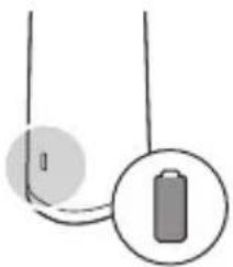 PHILIPS Series 7000 MG7770 - Baterijos būsenos indikacijos - 3