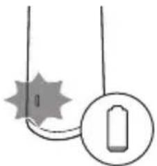 PHILIPS Series 7000 MG7770 - Индикации за състоянието на батерията - 1